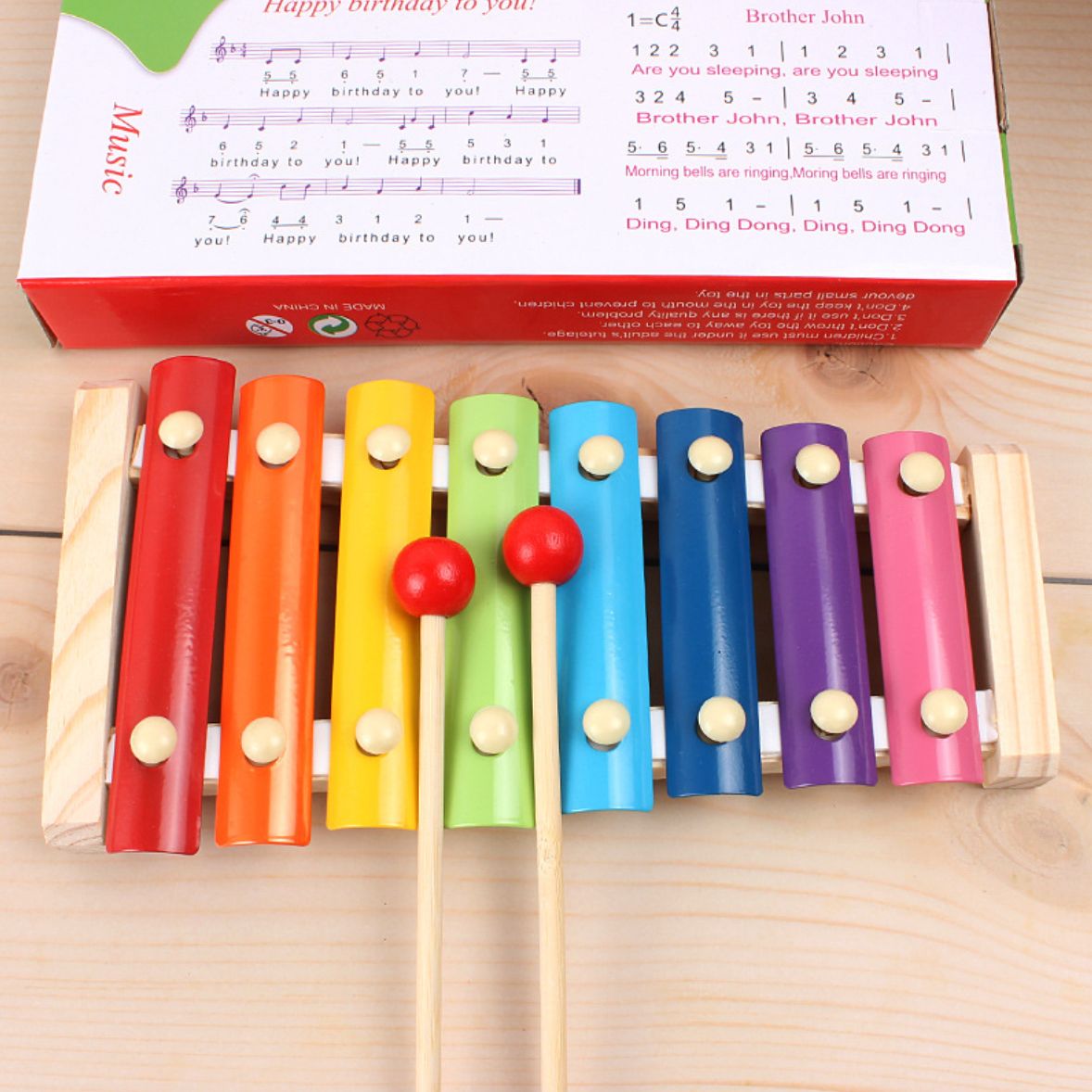 Đàn mộc cầm xylophone cỡ nhỏ cho bé