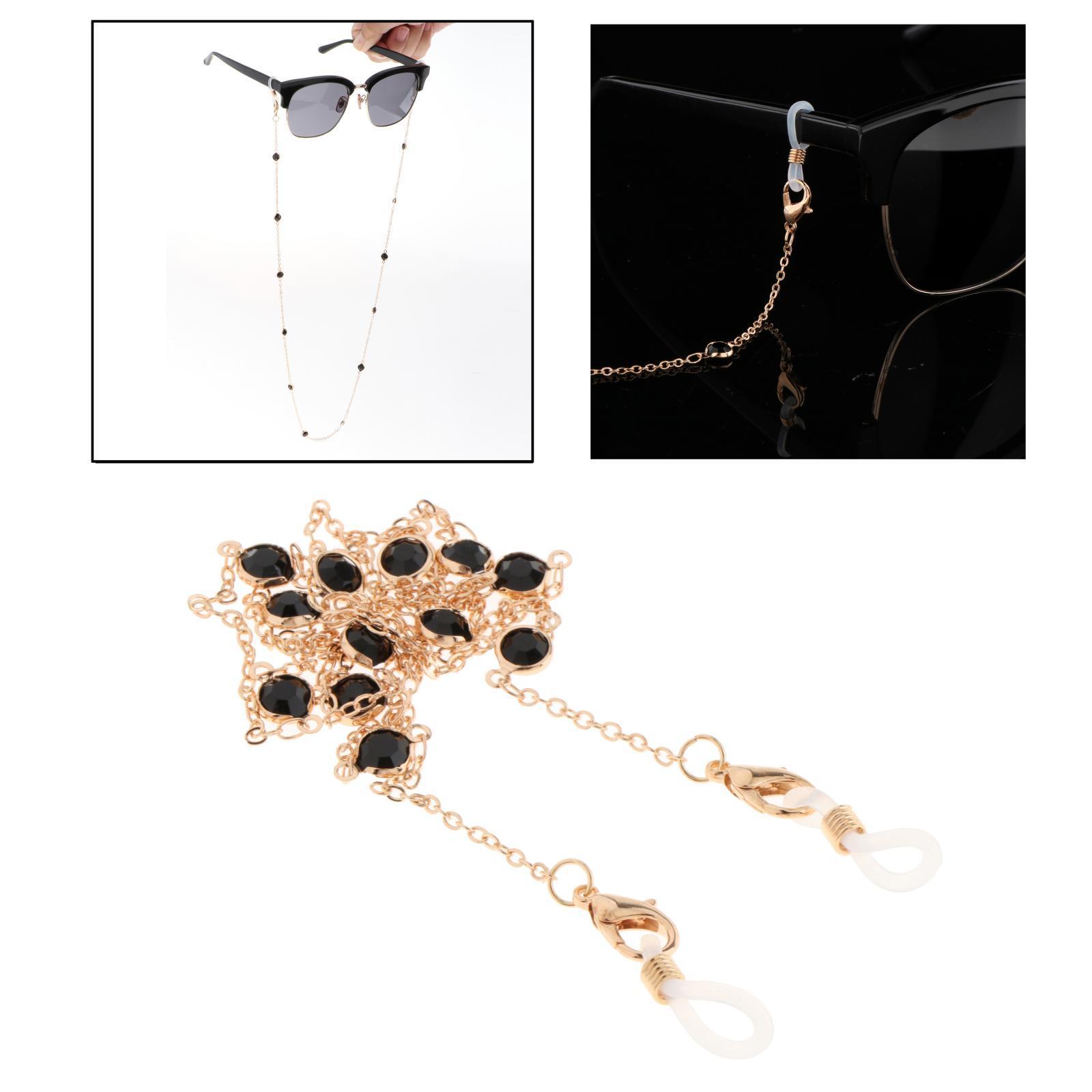 Metal Beaded Eyeglass Chains Chian Strap Holder Neck Chain