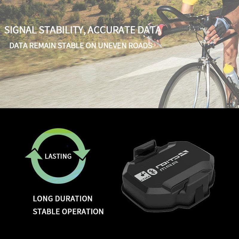 Máy tính Xe đạp Hành động Đồng hồ tốc độ Bluetooth ANT + Bộ cảm biến kép tốc độ cho Garmin IGPSPORT XOSS Bryton
