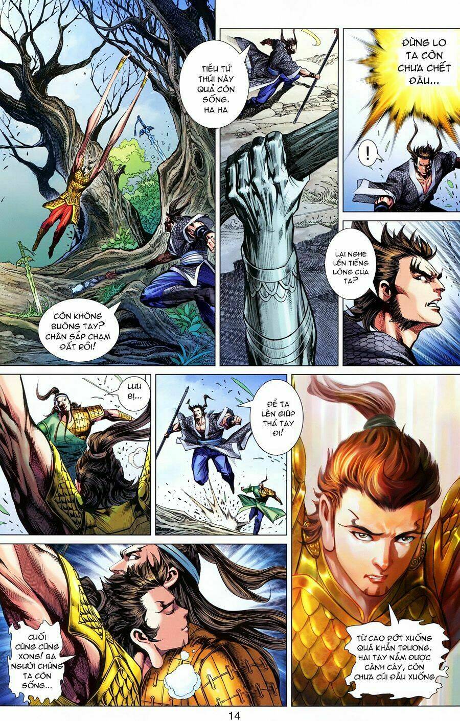thiên tử truyền kỳ 7 - tam quốc kiêu hoàng chapter 12 14