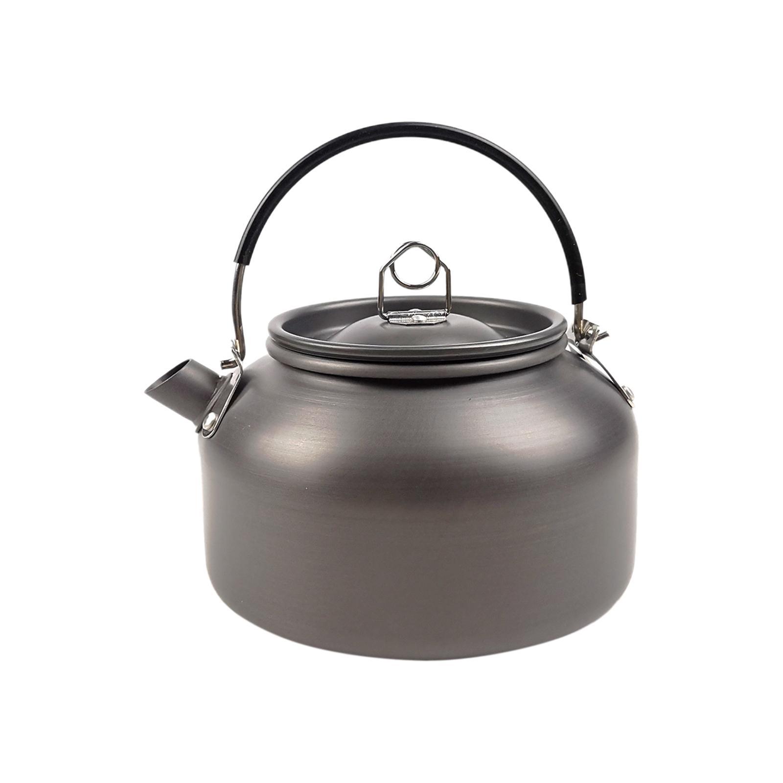 Camping Hot Water Kettle 0.8L Whistling Water Kettle Lightweight Mini Kettle