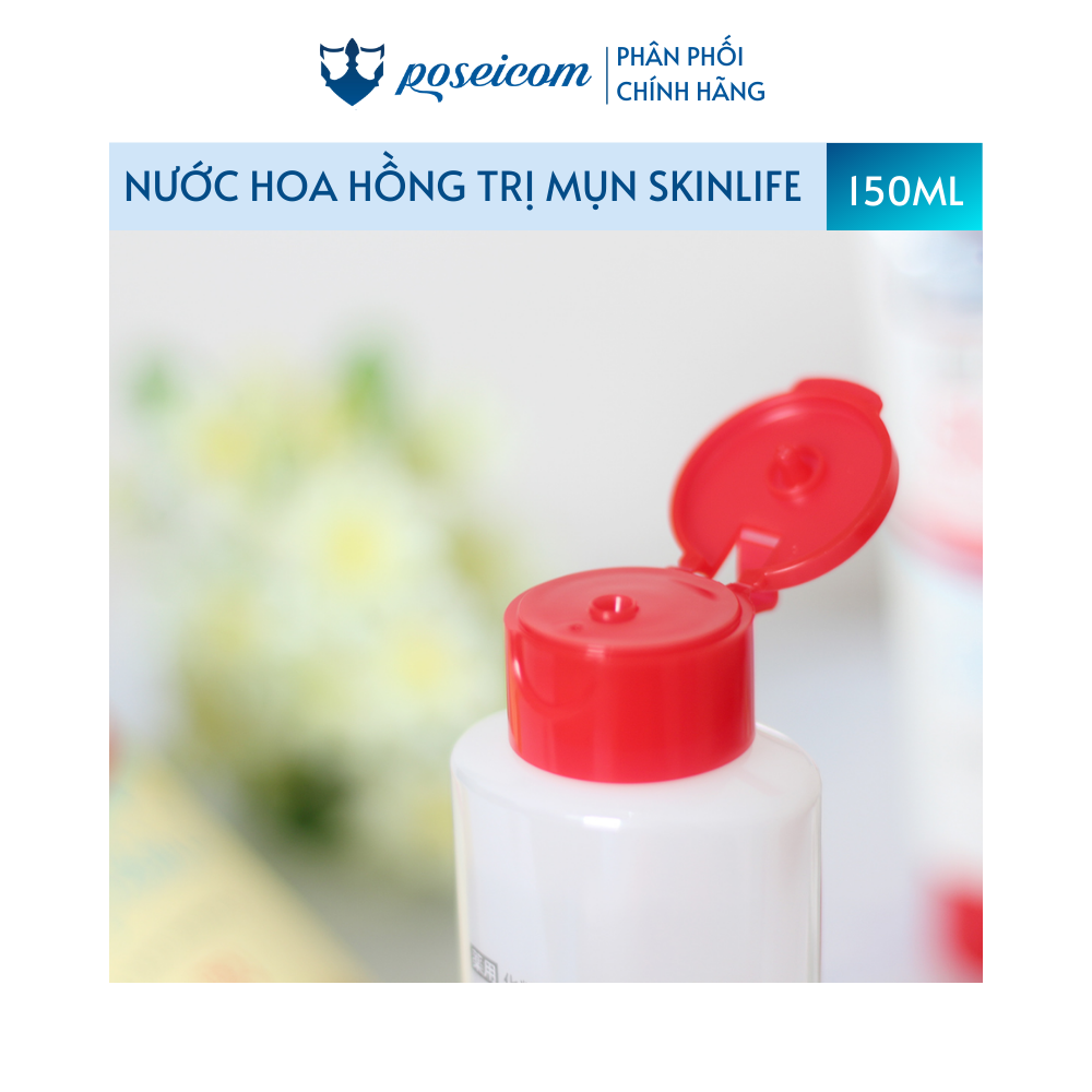 Nước hoa hồng ngăn ngừa mụn skinlife cow 150ml - 4901525003254