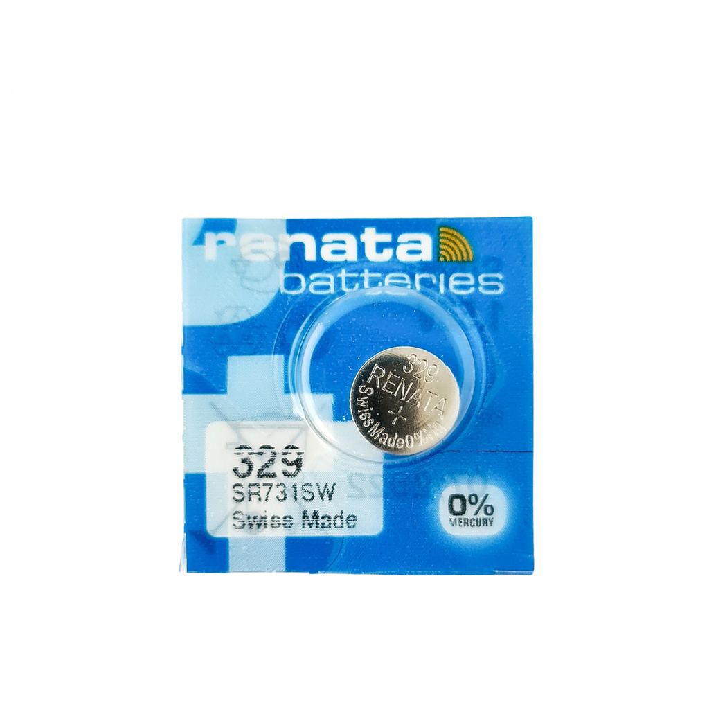 Pin Đồng Hồ Oxit Bạc Renata 329- SR731SW- Vỉ 1 Viên