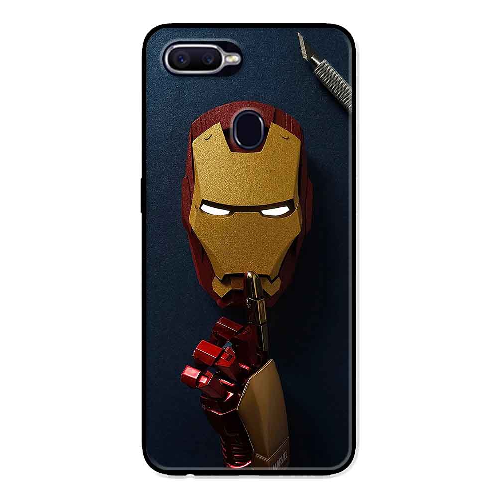 Ốp Lưng in cho Oppo A7 Mẫu Siêu Nhân   - Hàng Chính Hãng