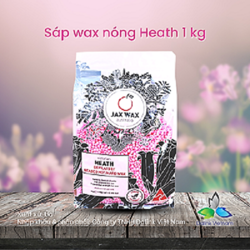 Sáp tẩy lông nóng Jax Wax Australia Victorian Heath 1kg dạng hạt