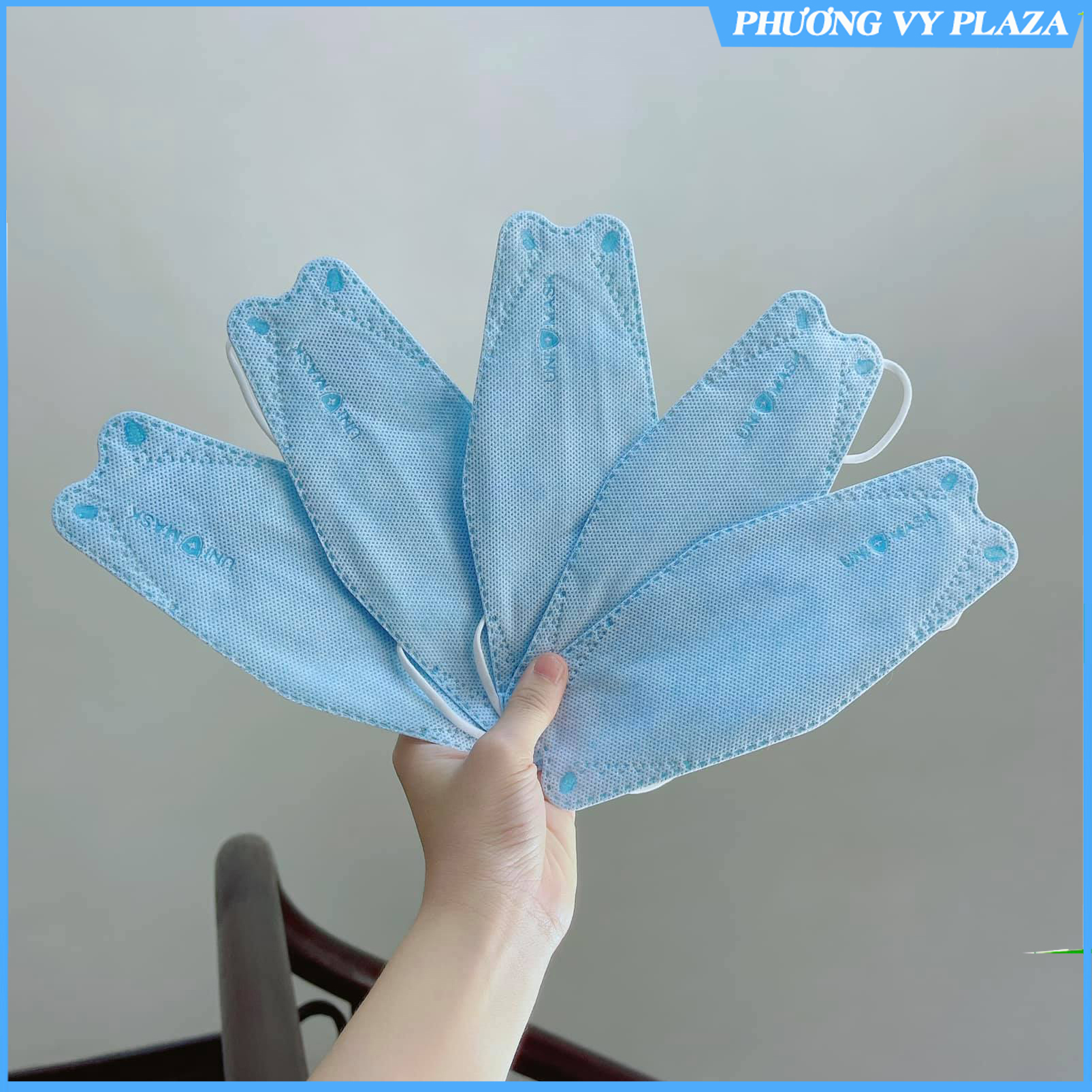 30 Chiếc Khẩu Trang kf94 UNI MASK 4 Chiều Rộng Rãi Thoáng Khí ,Lọc Mùi,Lọc Bụi Bẩn ,Không Xù Lông Không Mụn