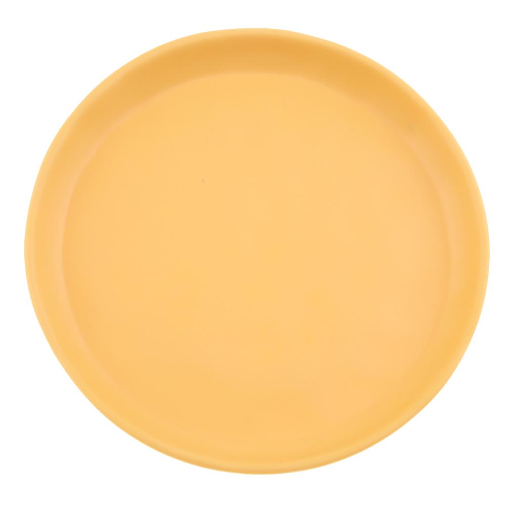 Eco Friendly Plastic Stackable Mug Cup Saucer Coffee Tea Milk