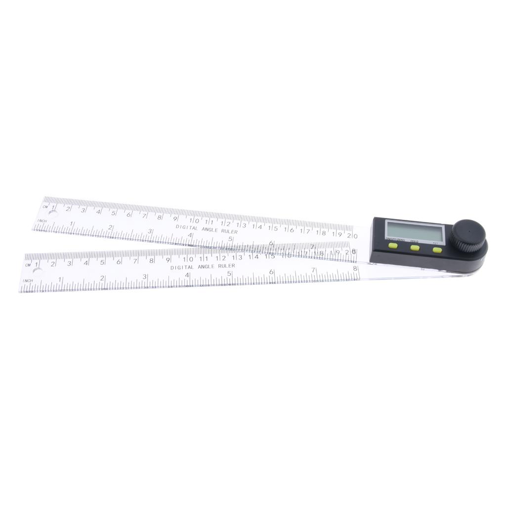 11 Inch Điện Tử Kỹ Thuật Số Protractor Goniometer Góc Tìm Với Màn Hình LCD
