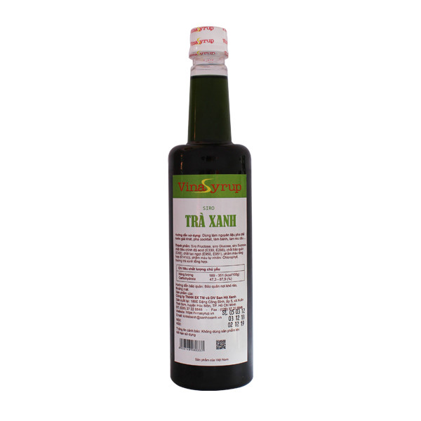 Siro Trà Xanh VinaSyrup 750ml
