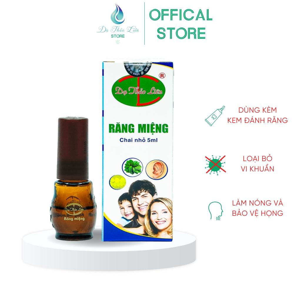 Tinh Dầu Răng Miệng Dạ Thảo Liên 5ml Thảo Dược Thiên Nhiên, Da Thao Lien Oral Essential Oil 100 natural 5ml