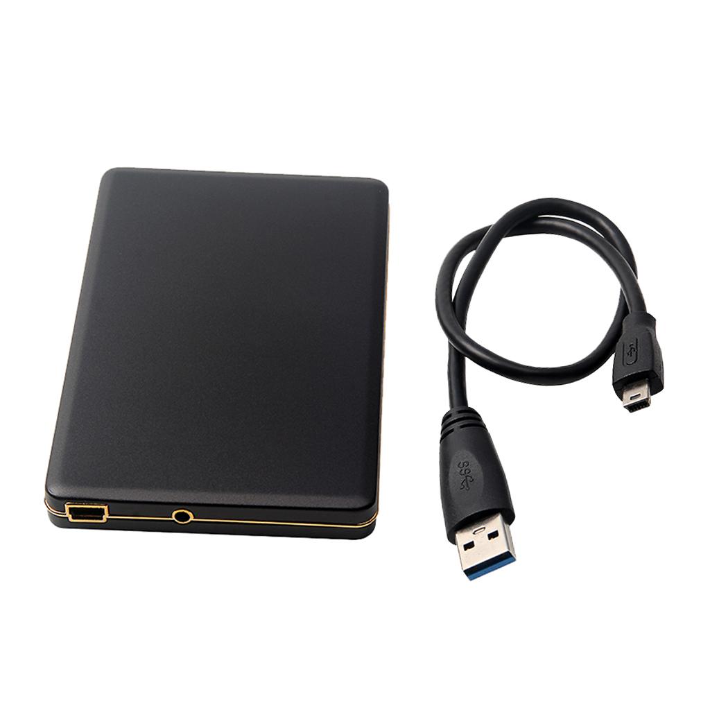 SATA to USB 3.0 Hard Disks SSD Housing Cover for WD5000MPCK / WD5000M22K, Downward Compatible for USB 2.0, 1.0