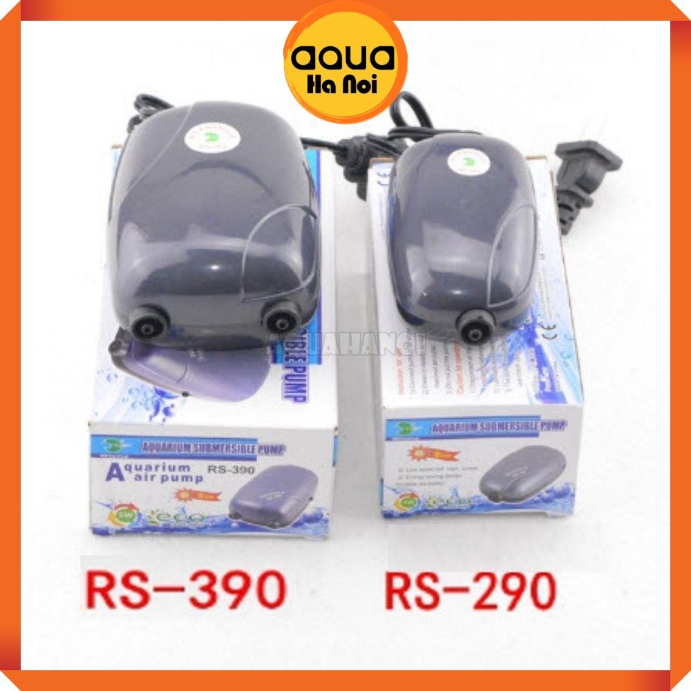 Máy sủi Oxy siêu êm 1vòi / 2vòi RS Electrical RS 290/390 cho hồ cá cảnh thủy sinh