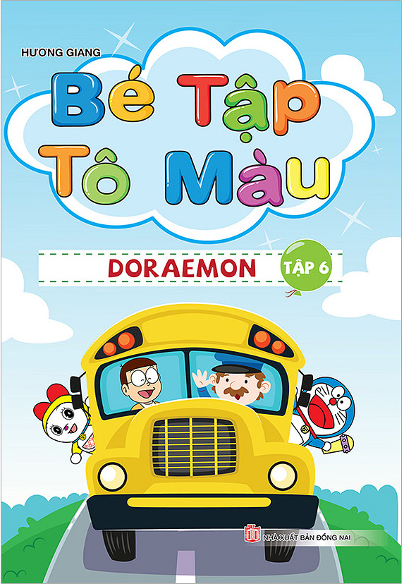 Combo Bé Tập Tô Màu Doraemon ( 10 quyển ) (BÌA NGẪU NHIÊN ) - KV