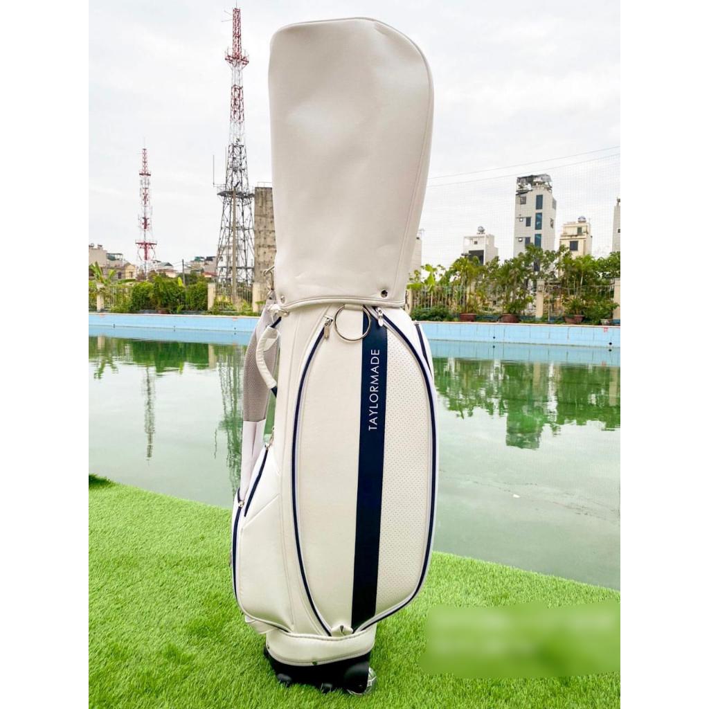 Túi đựng gậy golf túi gậy da PU cao cấp chống nước 5 ngăn đựng 14 - 16 gậy TG019