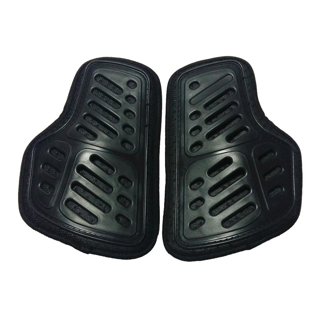 Durable Adults Built-in Chest Protector Gear Pads Guard for ATV Black