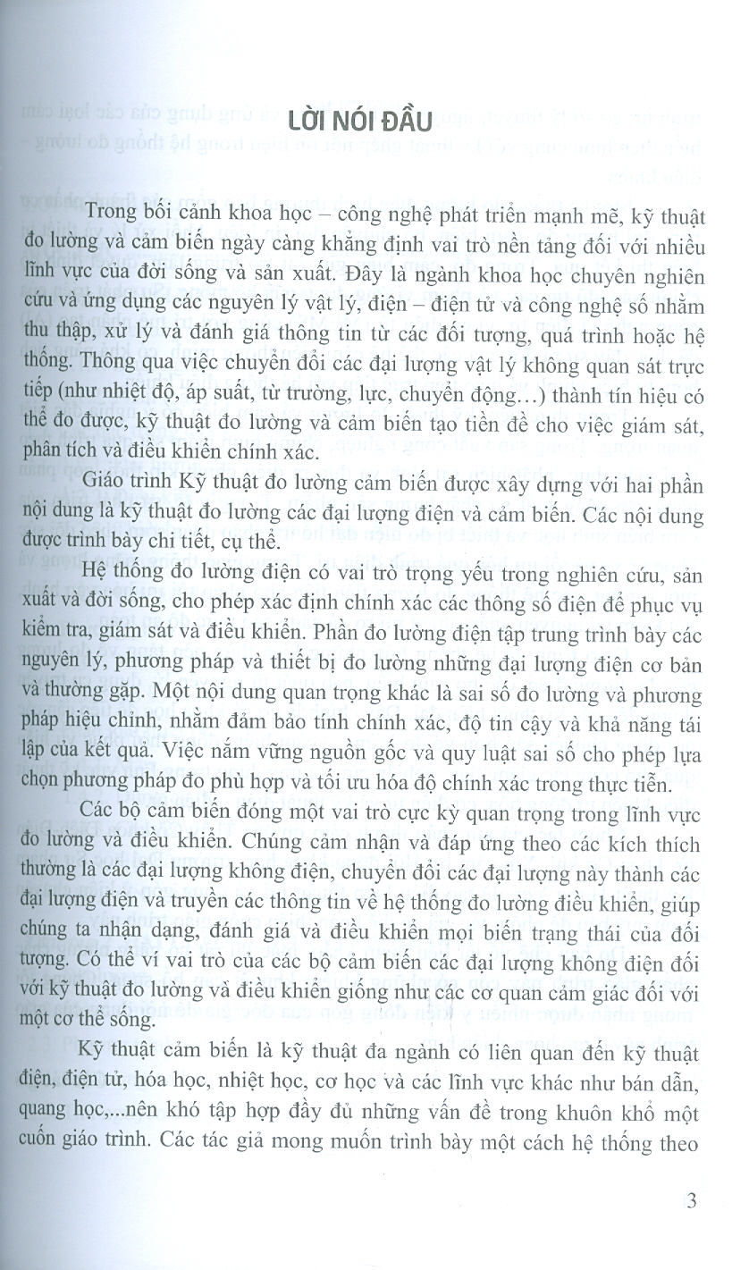 Giáo Trình Kĩ Thuật Đo Lường Cảm Biến - ảnh 3