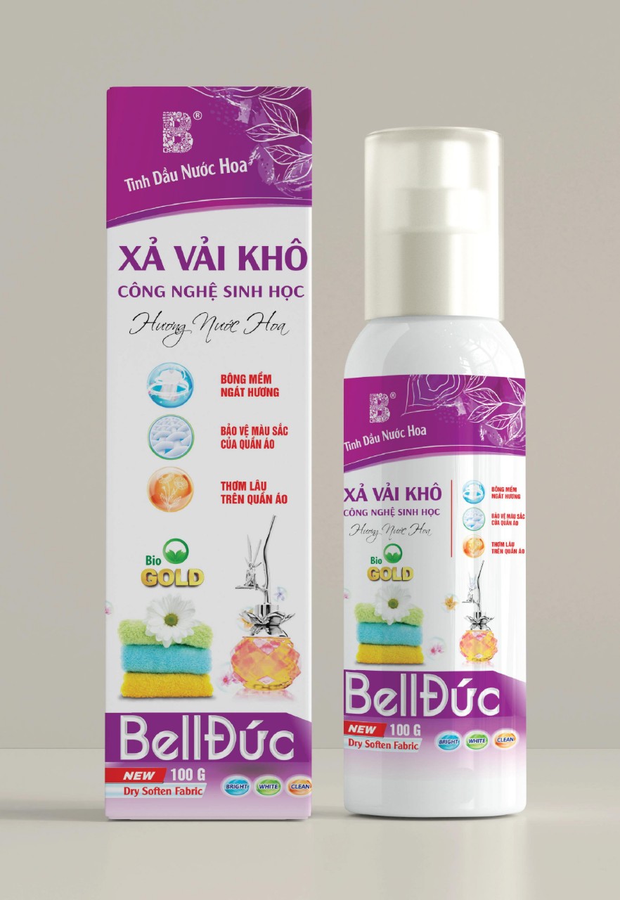 Combo giặt xả Bell Đức, giảm 10k, Tặng xả vải khô 100ml