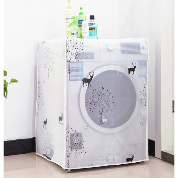 Hình ảnh Áo trùm máy giặt mẫu mới loại dày cao cấp - Giao mẫu ngẫu nhiên.