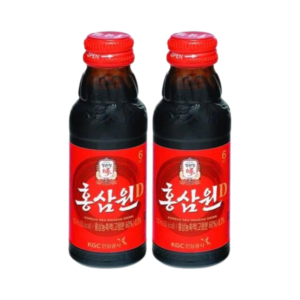 Combo 2 Chai Nước Uống Tăng Lực Hồng Sâm