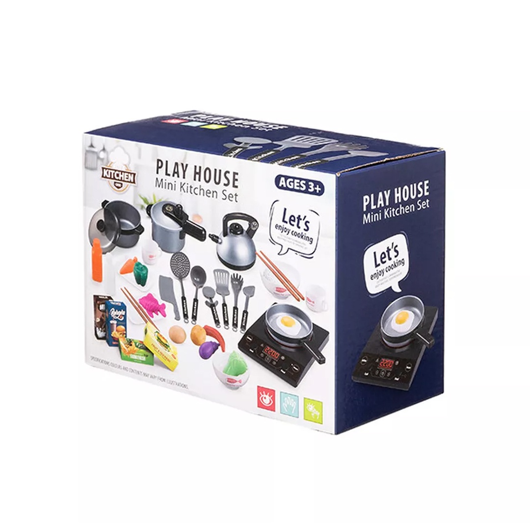 Bộ Đồ Chơi Tập Nấu Ăn PLAYHOUSE 36 Chi Tiết Cho Bé