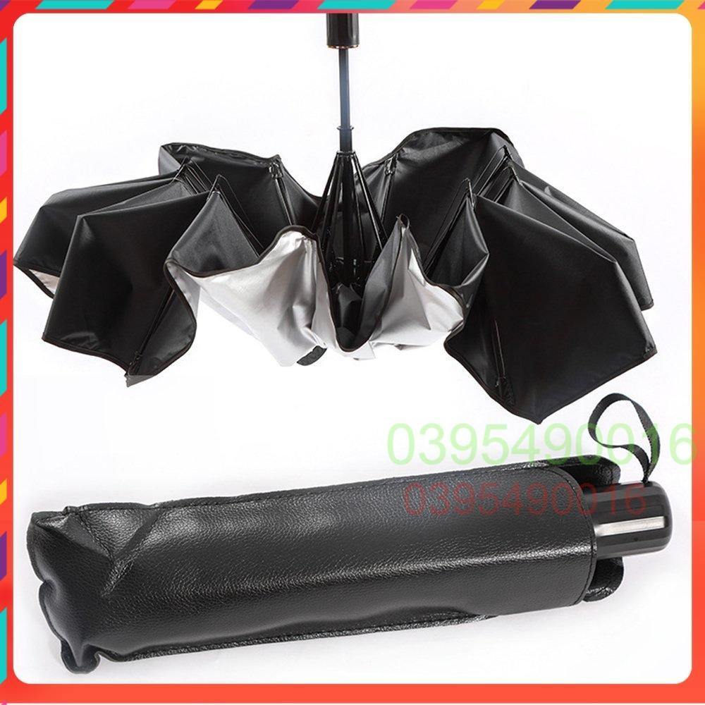 Cây Ô che nắng kính lái trước ô tô, Dù chống nắng taplo, loại dày có bao đựng ngăn chặn tia cực tím