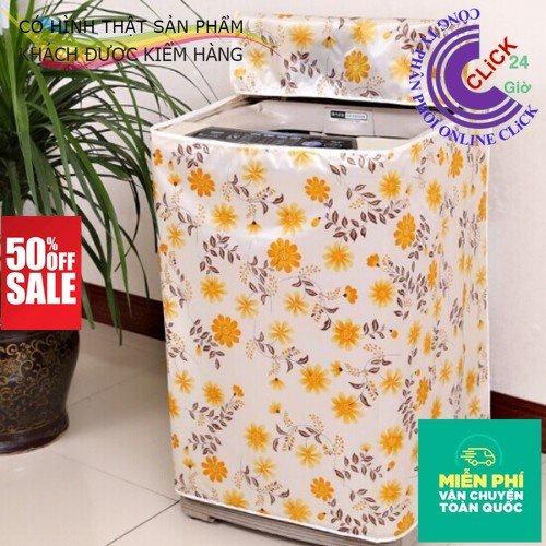 Bọc Máy Giặt Cao Cấp Cửa Đứng Và Cửa Ngang 9kg-11 kg Chống Thấm, Chống Bám Bụi, Tháo Lắp Dễ Dàng