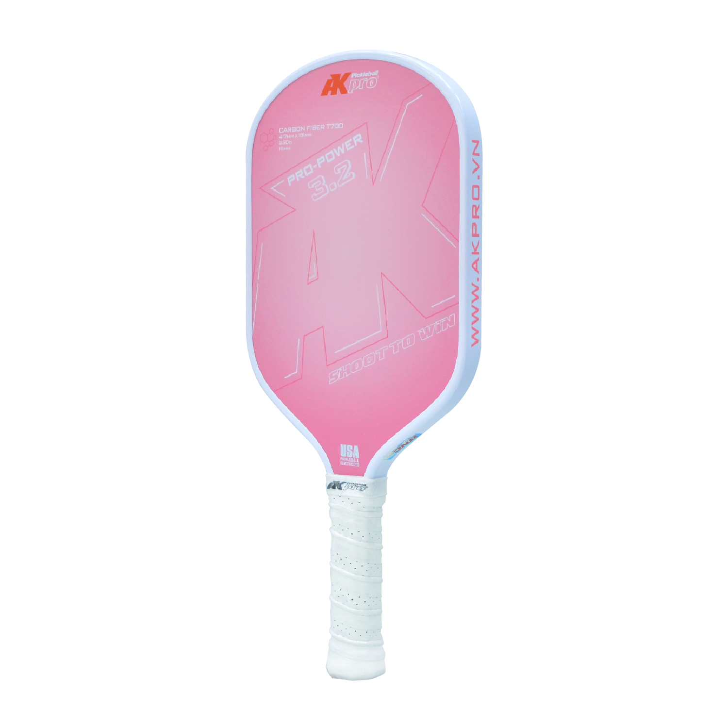 Vợt Pickleball PRO-POWER 3.2 - Carbon T700