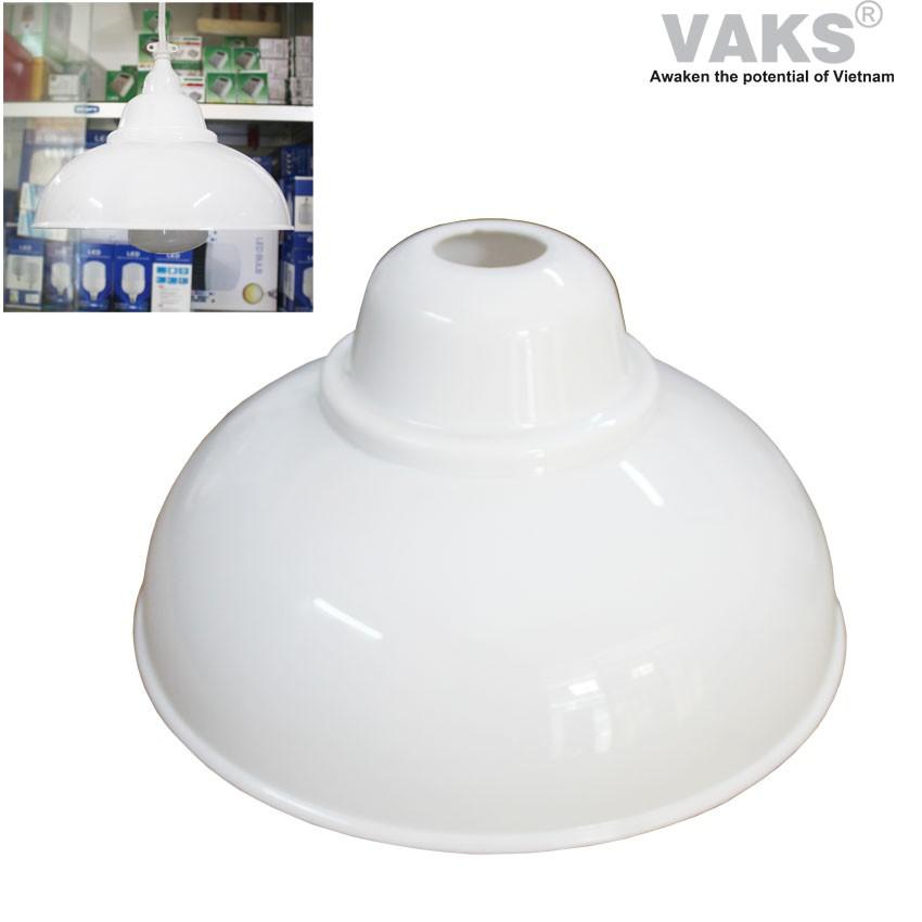 Bộ combo bao gồm đuôi đèn kín nước 2418 và chụp đèn 219 - dụng cho bóng đèn đuôi vặn e27 - sx tại Việt Nam