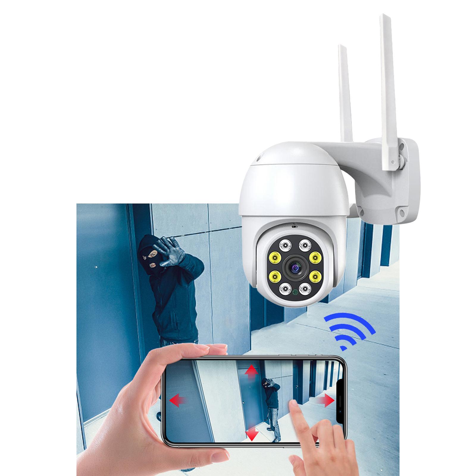 2MP WiFi IP Camera 1080P  Waterproof AI Tracking for Home Indoor Outdoor