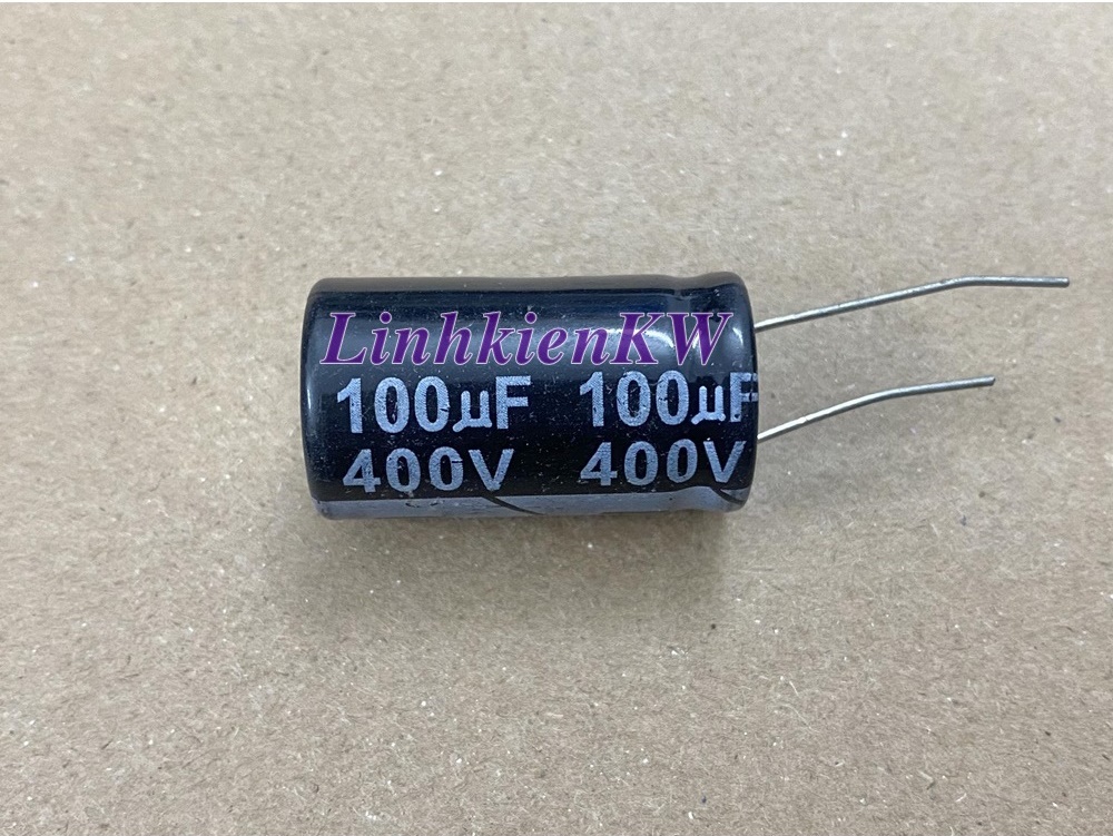 5 con Tụ Hóa 100uf 400v Mới, Chính gốc.