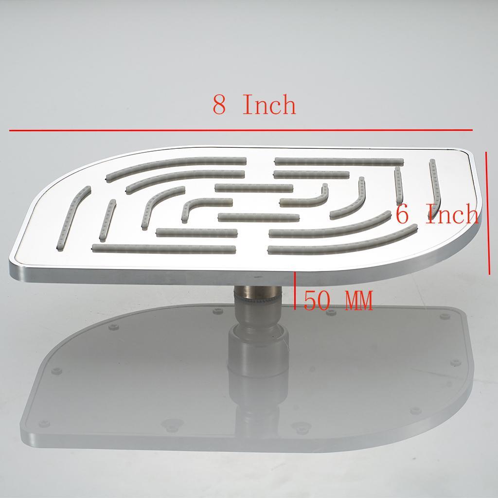 Marine High Flow Leaf  8" High Pressure Waterfall Stainless Steel