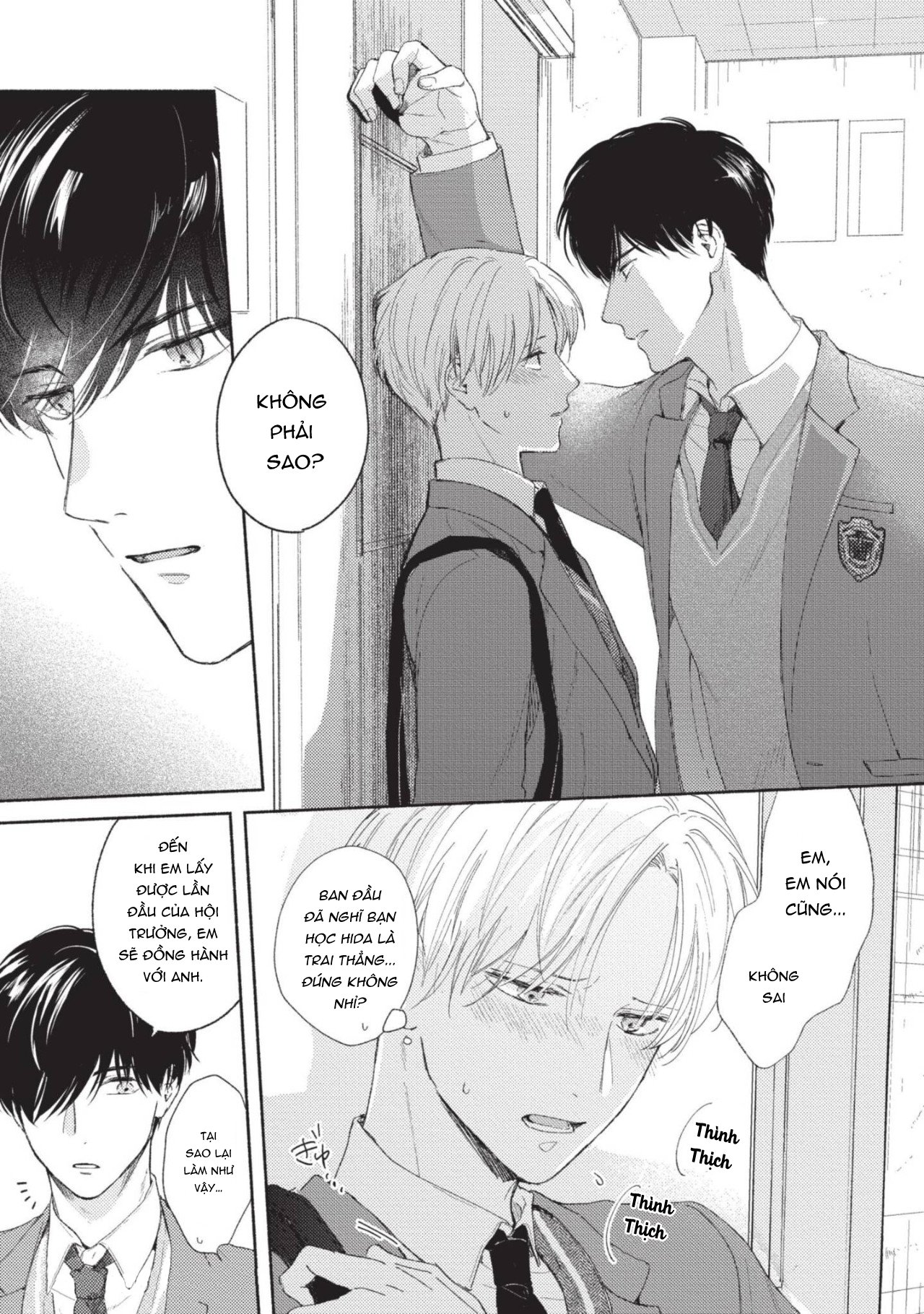 hội trưởng là một đứa trẻ hư chapter 1 33