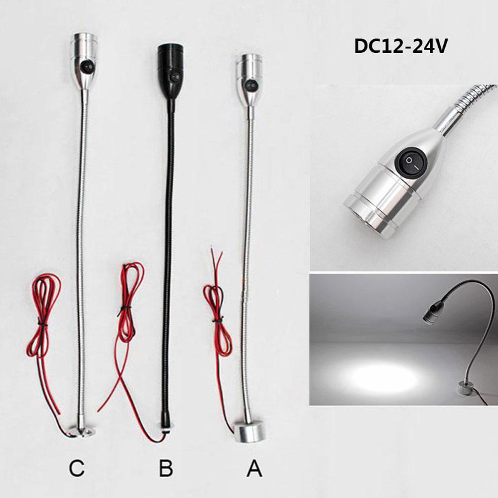 3W LED máy công cụ máy công cụ CNC LIGALIBLE L40CM Workshop Workshop Đèn làm việc Đèn công nghiệp từ tính màu đen DC12V 24V
