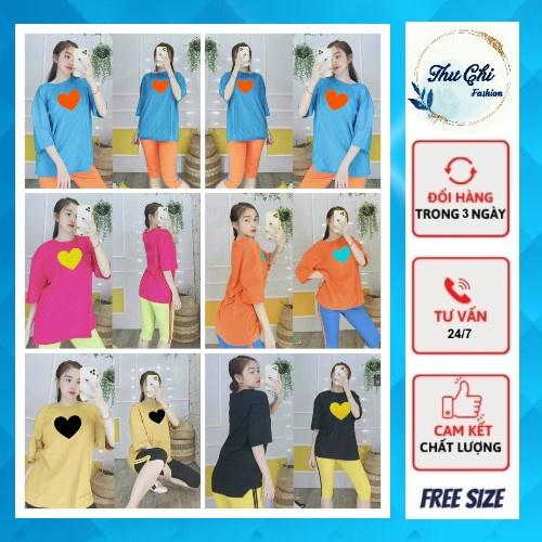 Đồ bộ nữ vải thun chất cotton 4 chiều, màu sắc đa dạng, kiểu dáng thời trang * Set đồ bộ nữ
