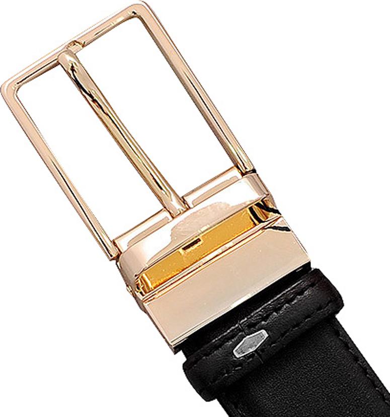 Dây Lưng Nam Da Bò Thật Cao Cấp Màu Đen EDM259