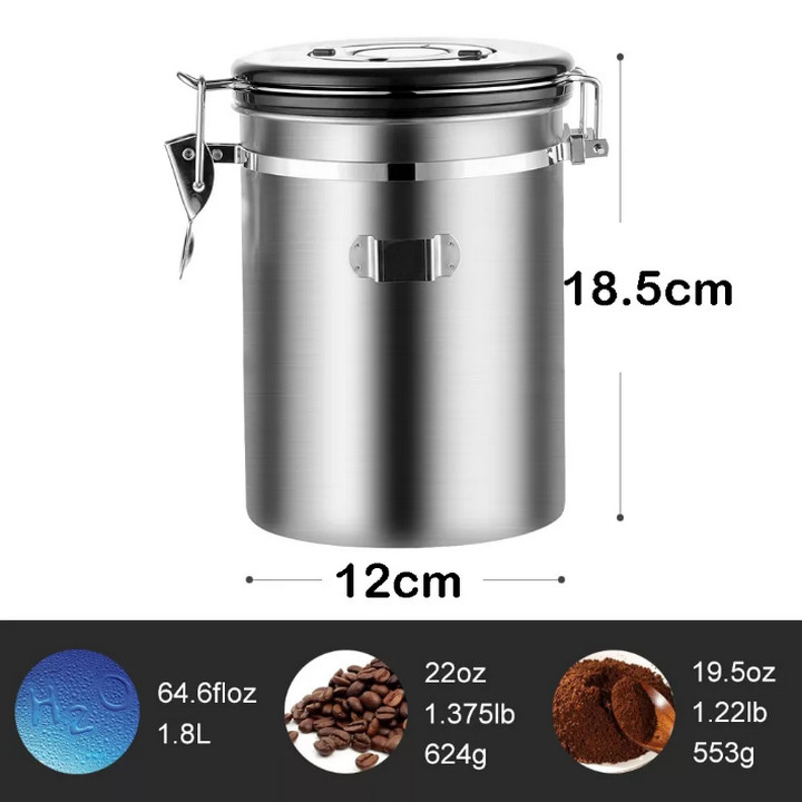 Hộp đựng cà phê Contenedor de Café 1800ml - Home and Garden