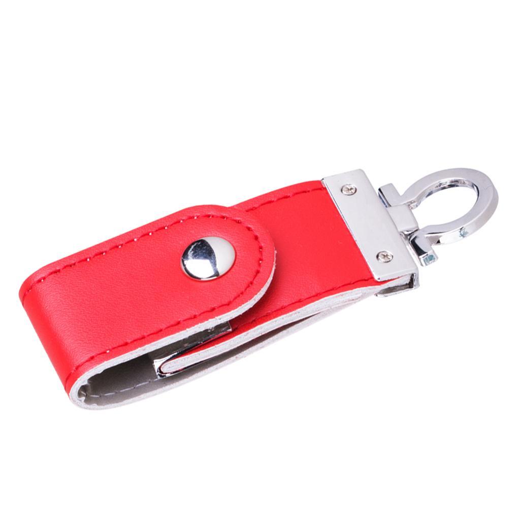 Red High-Speed USB 2.0 Flash Drive Memory Stick Keyring Design for PC