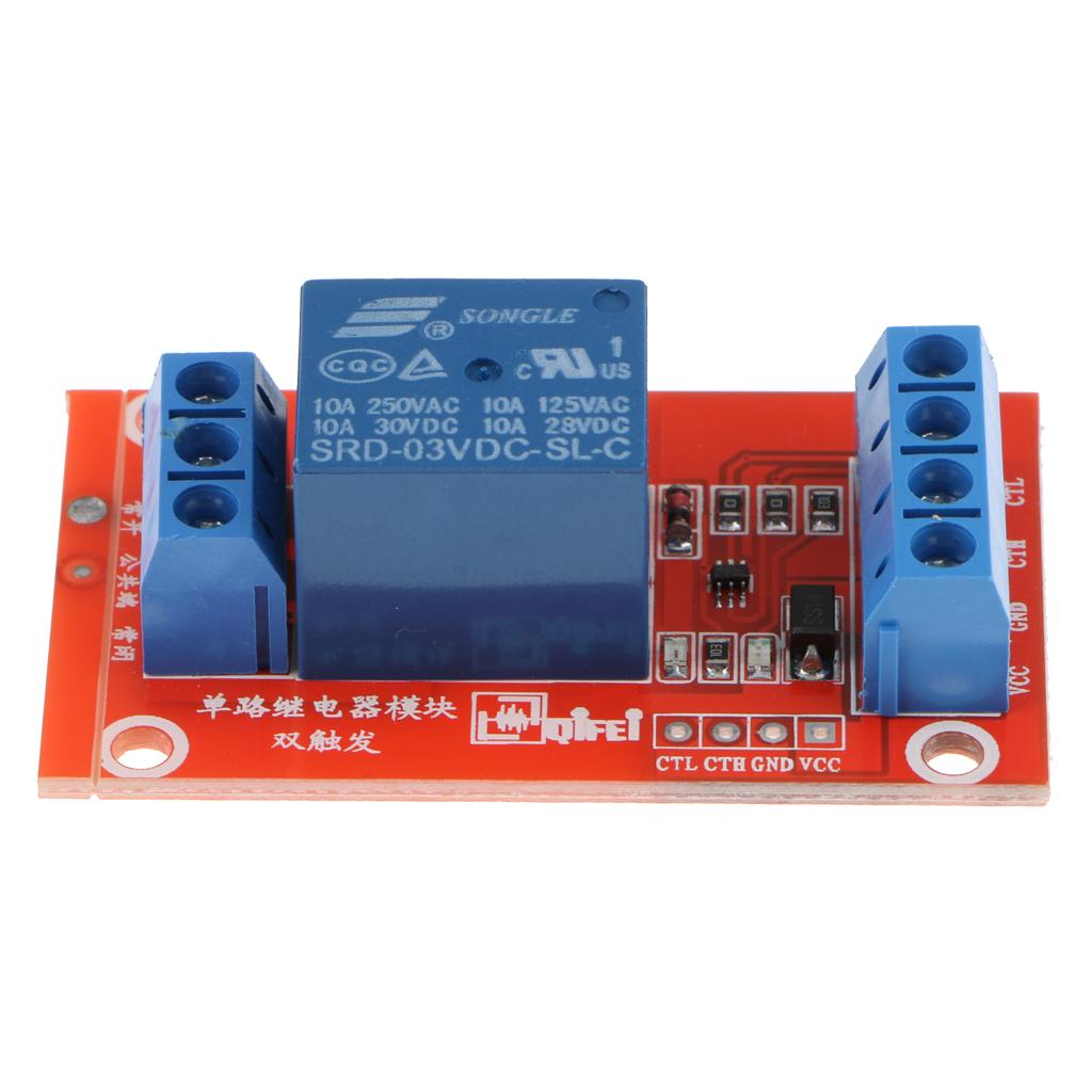 3V 1 Channel Relay Board Module Optocoupler LED for   PiC ARM AVRC