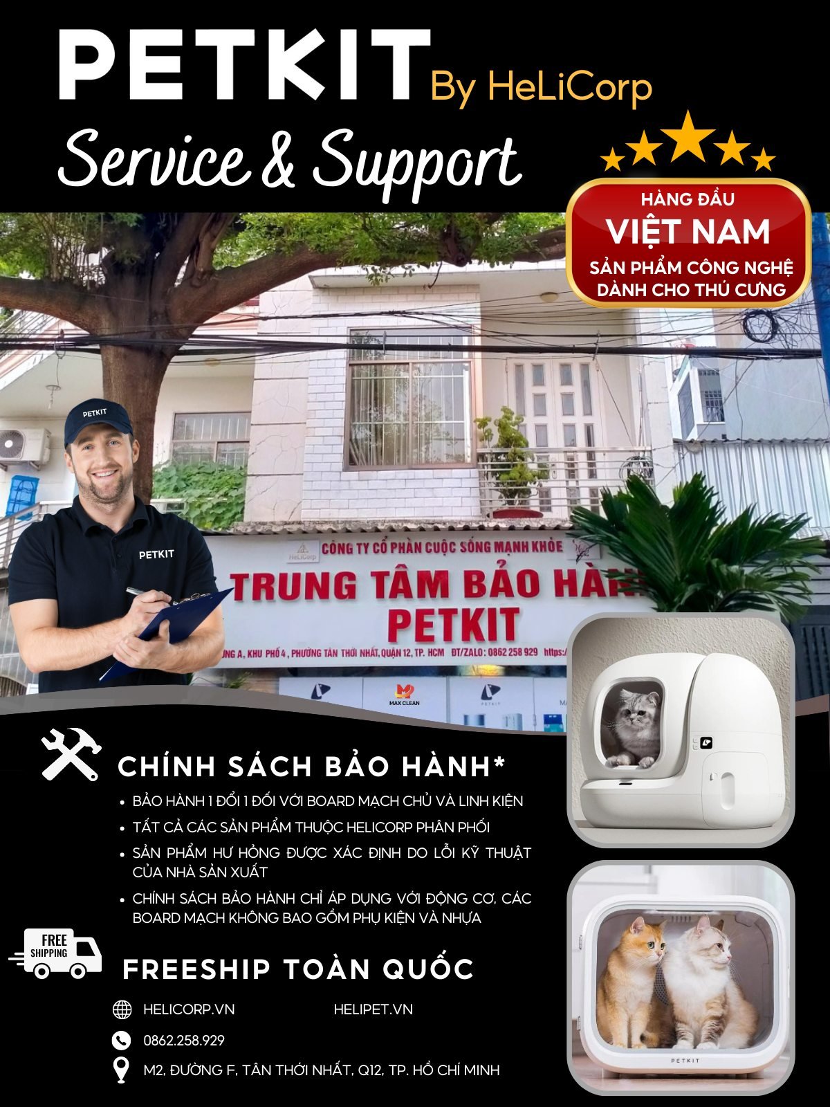 Bộ Đế Nhà Vệ Sinh Cho Mèo, Máy Dọn Phân Mèo Tự Động Petree Minion 2022- HeLiPet
