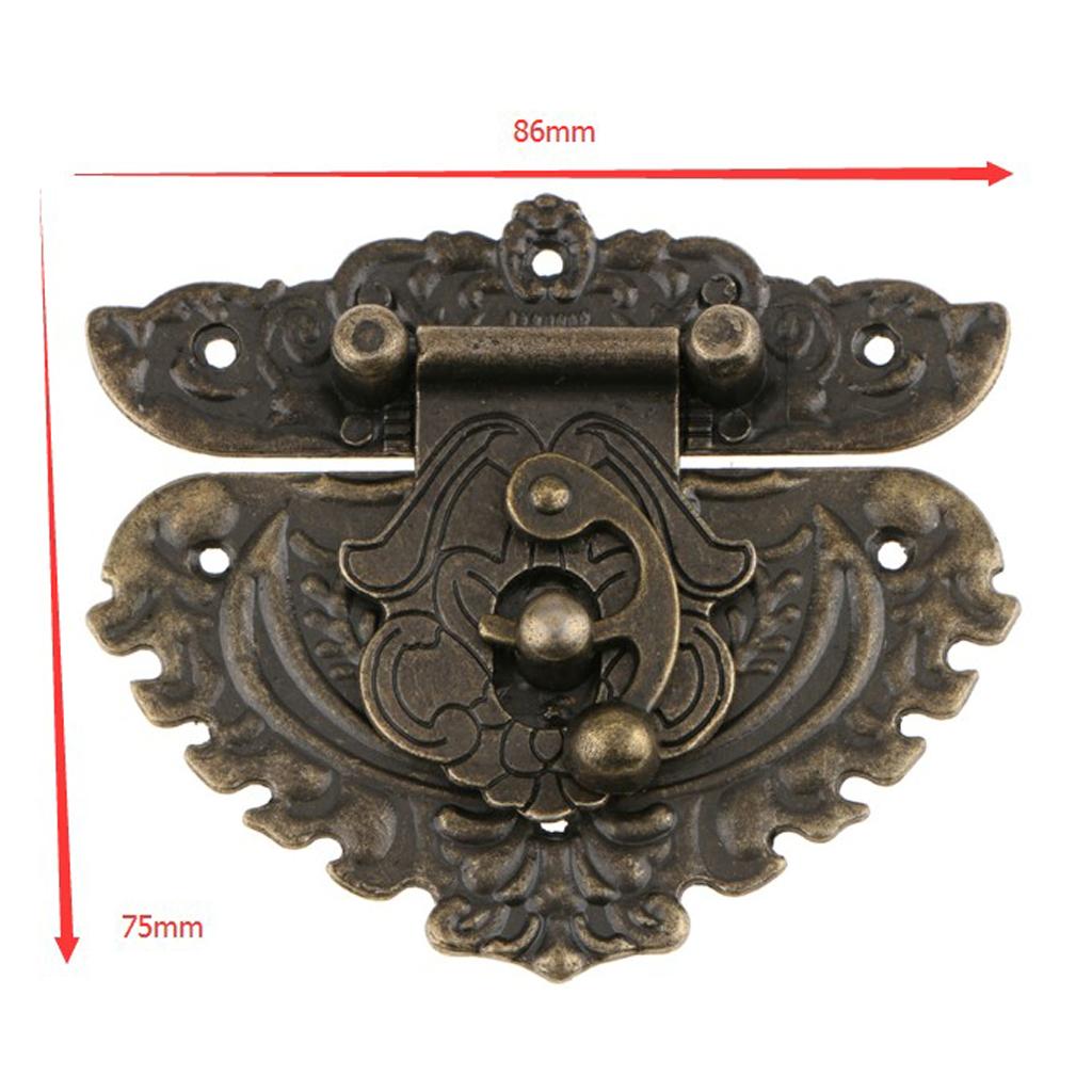 Hộp Khóa Hợp Kim Kèm Đinh Bằng Hợp Kim Kẽm