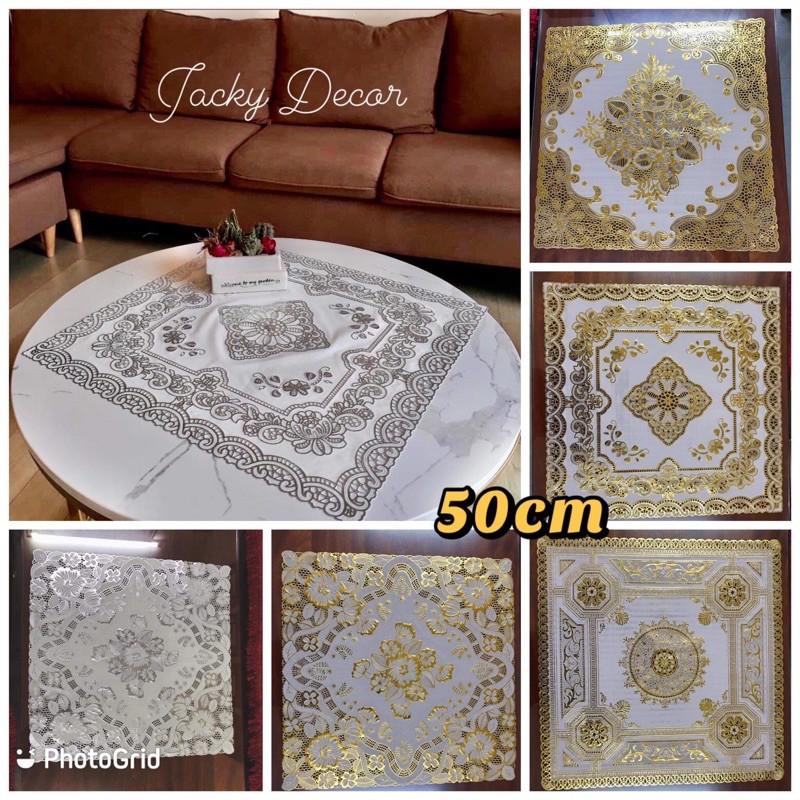 Khăn trải bàn Ren Hoa 50x50cm - HÀNG ĐẸP