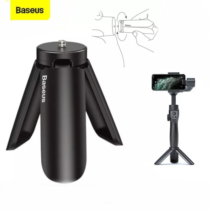 (Hàng chính hãng) Giá đỡ ba chân đa năng Baseus Gimbal, ốc vít 1/4 cho phụ kiện cầm tay giúp ổn định, chống rung