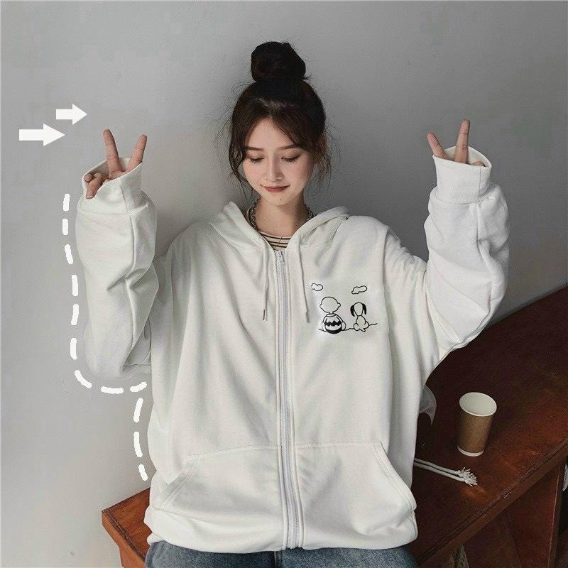 ÁO KHOÁC NỈ NGOẠI DÂY KÉO FORM RỘNG THỜI TRANG NỮ SÀNH ĐIỆU - HOT TREND GENZ CHO CÁC BẠN TRẺ THỜI TRANG NAM 1986