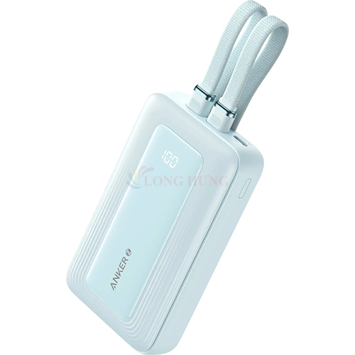 Sạc dự phòng Anker Zolo Power Bank 1USB 2Type-C 35W 10000mAh A1680C - Hàng chính hãng