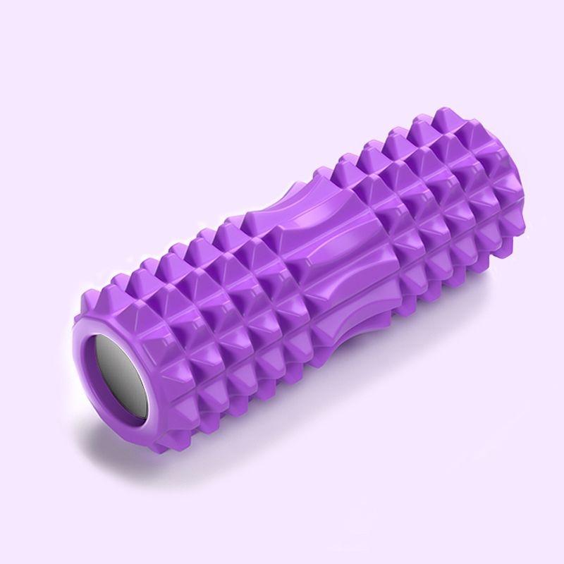 Foam Roller Massage - Con Lăn Yoga Matxa Tập Gym Tập Thể Thao Giãn Cơ Ống Trụ Lăn Xốp Có Gai Hãng Amalife