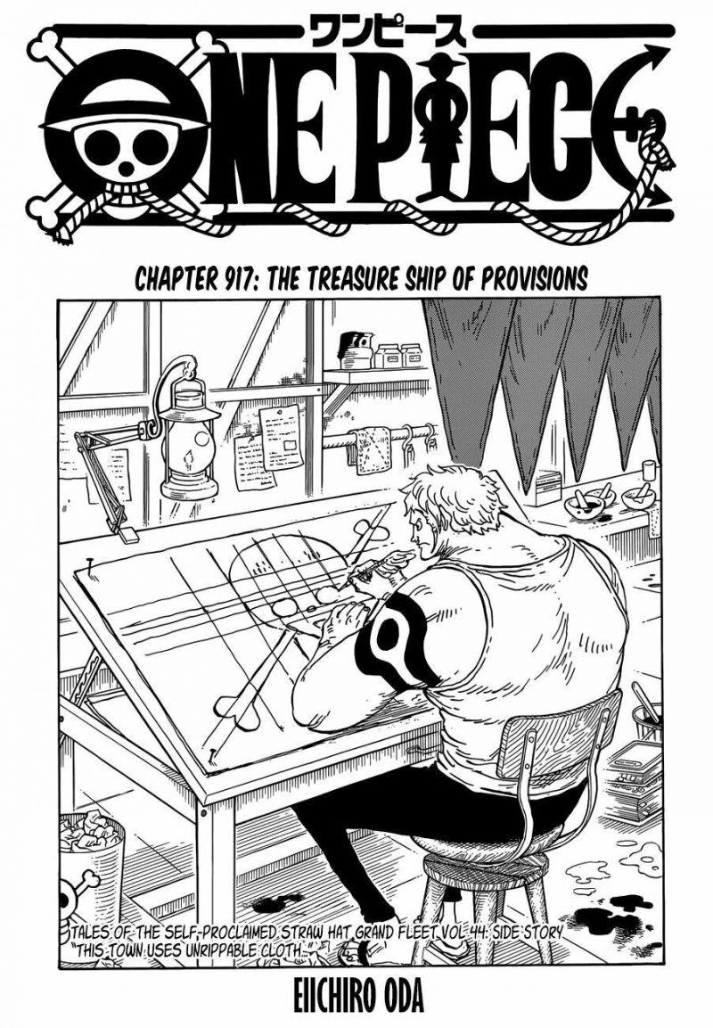 đảo hải tặc - one piece chapter 917 1