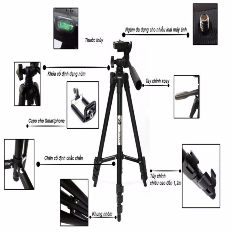 Tripod Gậy 3 chân chụp hình máy ảnh, điện thoại Tripod TF - 3120 loại tốt (MSP TP54)