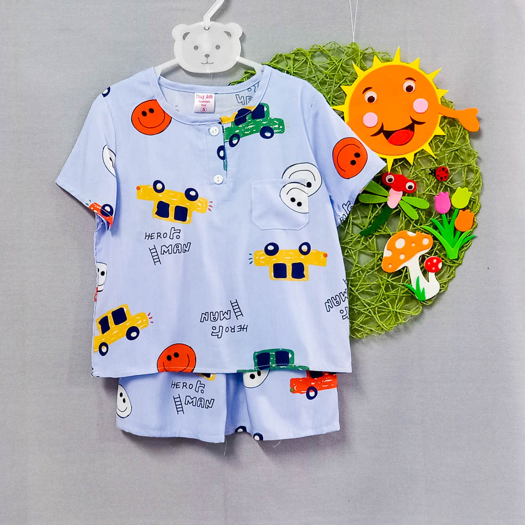 Bộ tole quần đùi bé trai 12-13kg