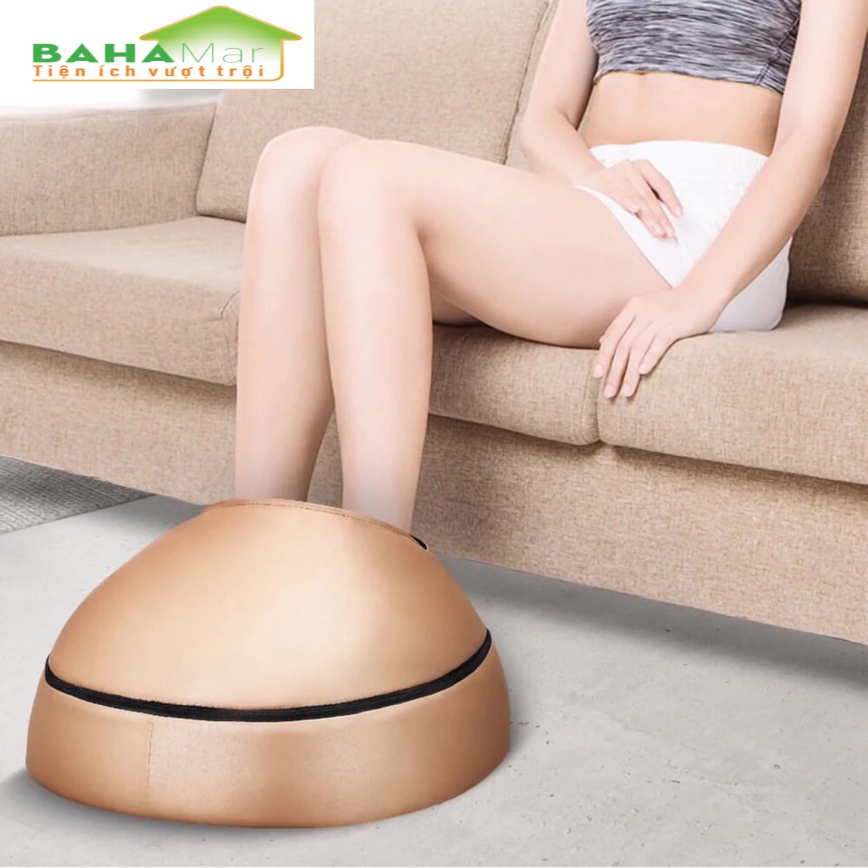 MÁY MÁT XA CHÂN VÀ LƯNG VỚI NHIỆT HỒNG NGOẠI BAHAMAR giảm đau giảm nhức mỏi cơ thể và thư giãn thoải mái với nhiệt hồng ngoại