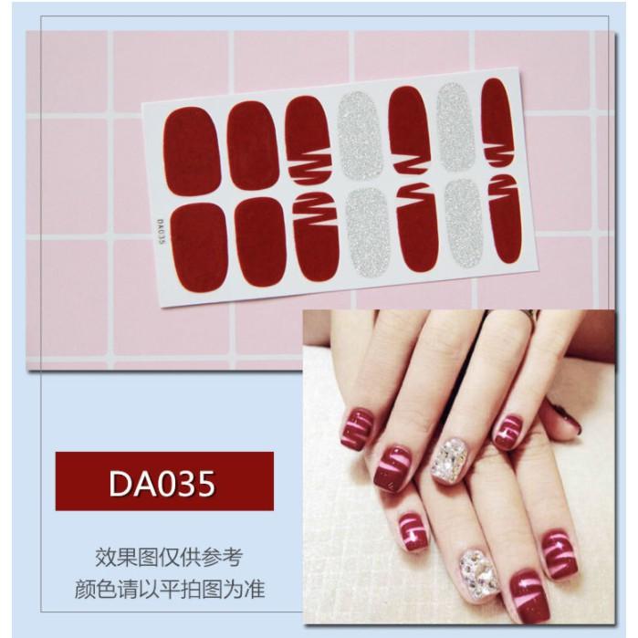 Dán móng tay 3D Korean Style Fashion nail sticker loại tốt